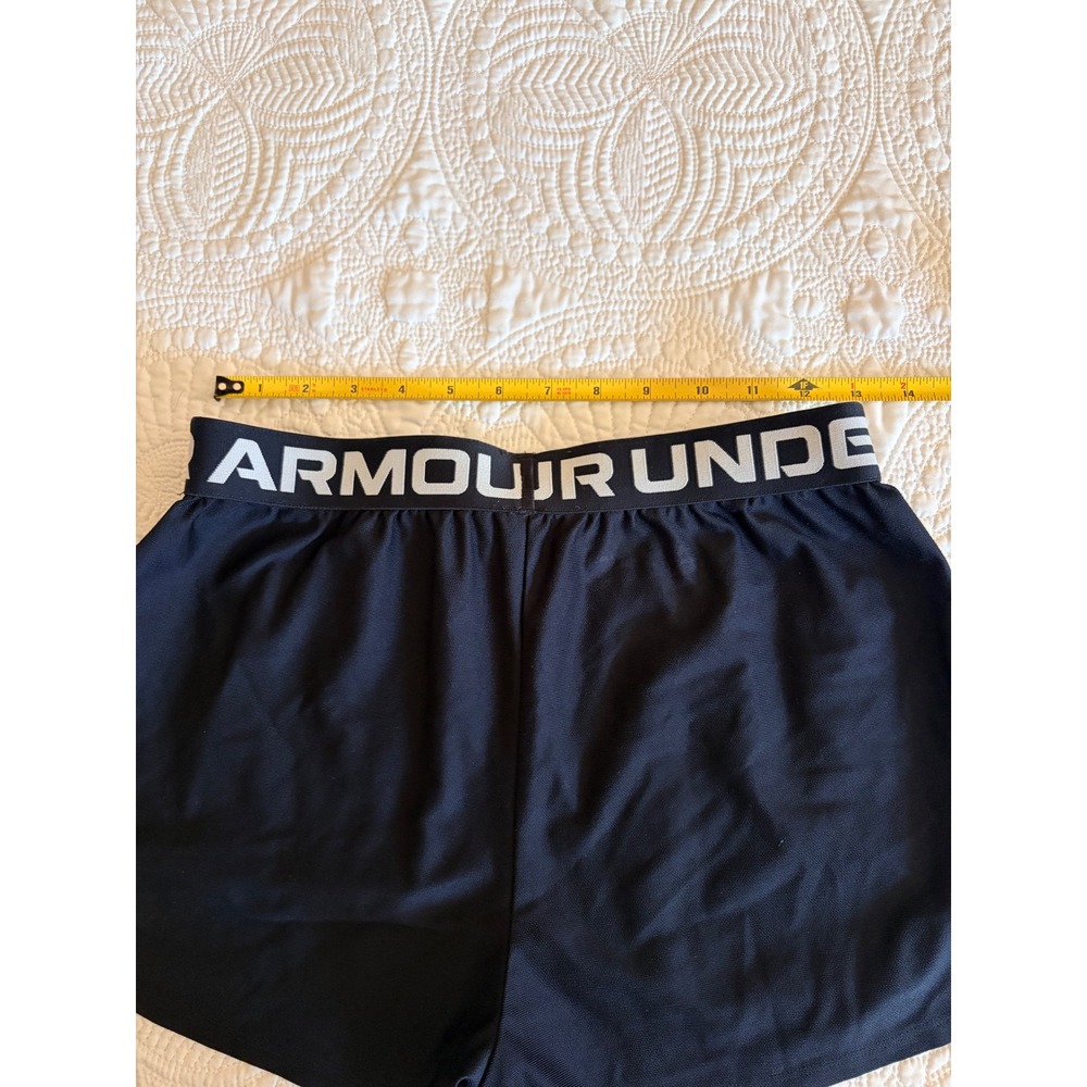 Under Armour Heatgear Loose Fit Exercise Shorts Youth Large Black - Picture 6 of 7